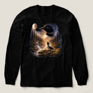 Camiseta Triblenda Lobo canadiense estúpido Pájaro Loon – somorgujo c