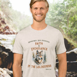 Camiseta Triblenda Lobo Cristiano de Fe