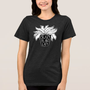 Camiseta Triblenda Loca Planta Lady Pott Houseplant