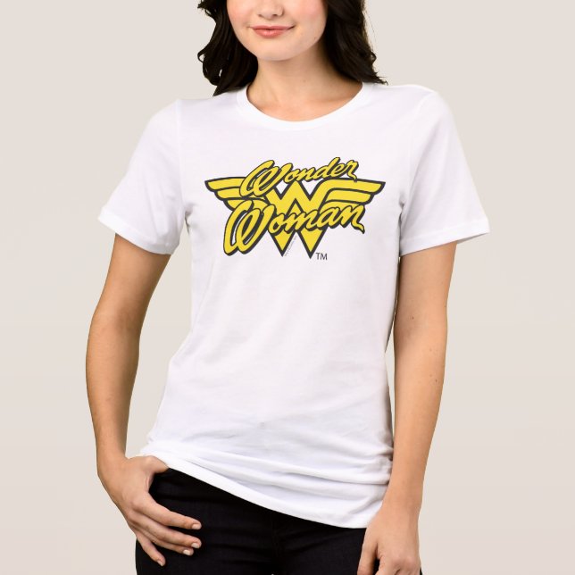 Camiseta Triblenda Logo 1 de la mujer maravilla (Anverso)