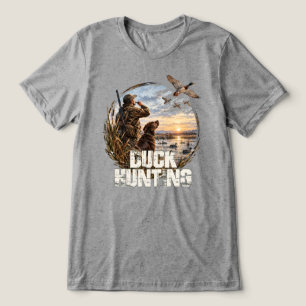 Camiseta Triblenda Logo de Caza de Patos