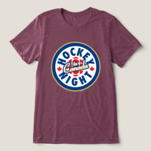 Camiseta Triblenda Logo de Hockey Night in Canada Tri-blend