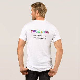 Camiseta Triblenda Logo de la empresa personalizado y envía mensajes 
