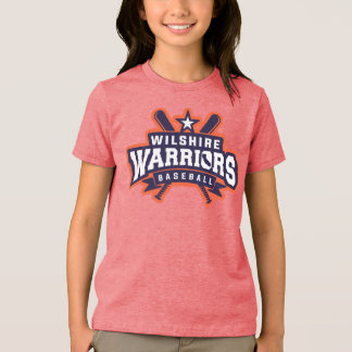 Camiseta Triblenda Logo de la Liga de Béisbol Guerreros de Wilshire