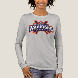 Camiseta Triblenda Logo de la Liga de Béisbol Guerreros de Wilshire