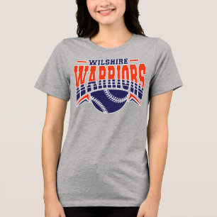 Camiseta Triblenda Logo de la Marina de Guerra de Wilshire