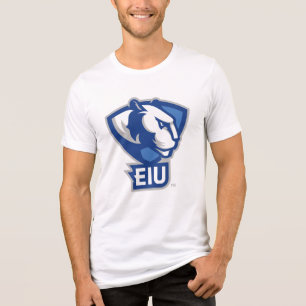 Camiseta Triblenda Logo de Panthers University del Este de Illinois