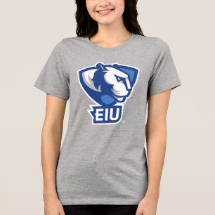 Camiseta Triblenda Logo de Panthers University del Este de Illinois