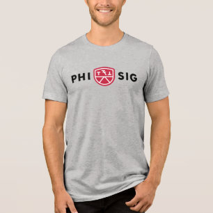 Camiseta Triblenda Logo de Phi Sigma Kappa