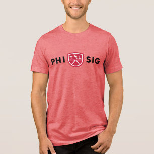 Camiseta Triblenda Logo de Phi Sigma Kappa