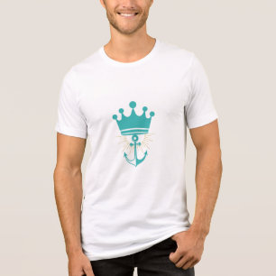 Camiseta Triblenda Logo Minimalista del Yacht Club Riviera Premium