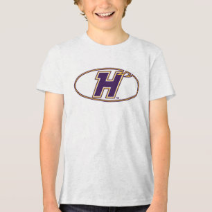 Camiseta Triblenda Logotipo Atlético Hunter College Hawks