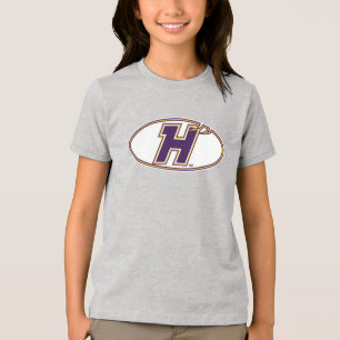 Camiseta Triblenda Logotipo Atlético Hunter College Hawks