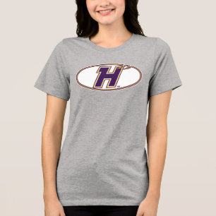 Camiseta Triblenda Logotipo Atlético Hunter College Hawks