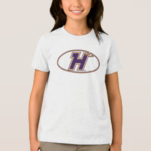 Camiseta Triblenda Logotipo Atlético Hunter College Hawks