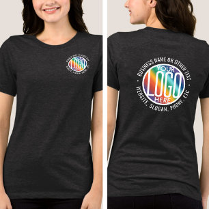 Camiseta Triblenda Logotipo Comercial de la Empresa Impreso Personali
