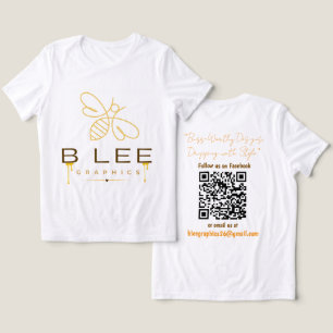 Camiseta Triblenda Logotipo de BLEEGRAPHICS Mujeres