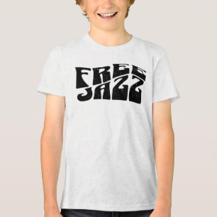 Camiseta Triblenda logotipo de jazz libre