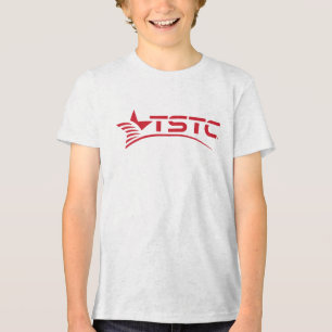 Camiseta Triblenda Logotipo de la Universidad Técnica Estatal de Texa