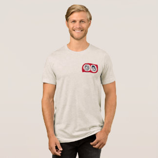 Camiseta Triblenda Logotipo de Nostalgia del Béisbol & Valla