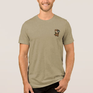 Camiseta Triblenda Logotipo de Otis Pocket Notice