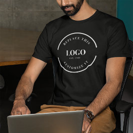 Camiseta Triblenda Logotipo de personalizado Empresa Empleada