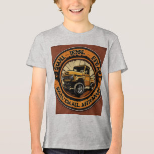 Camiseta Triblenda Logotipo de reparación de motores pequeños