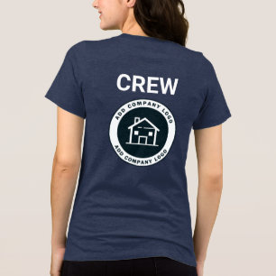 Camiseta Triblenda Logotipo de su empresa Agente inmobiliario Empresa