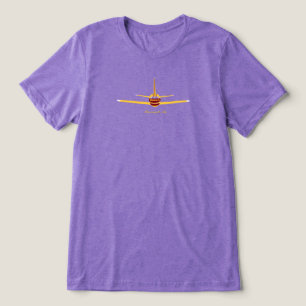 Camiseta Triblenda Logotipo del avión MN Minneapolis Minnesota