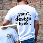 Camiseta Triblenda Logotipo del Personalizado de diseño frontal y pos<br><div class="desc">Esta camiseta personalizada Tri-Blend con el logotipo del Personalizado de diseño frontal y posterior ofrece una forma elegante y profesional de mostrar su marca. Ya sea que representes a una empresa, un equipo o un proyecto personal, esta camisa proporciona el lienzo perfecto para el diseño del logo de tu personalizado....</div>