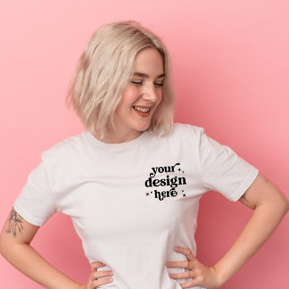 Camiseta Triblenda Logotipo del Personalizado de diseño frontal y pos