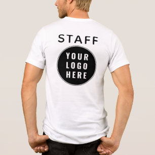 Camiseta Triblenda Logotipo Empresarial Moderno Empleados Personaliza