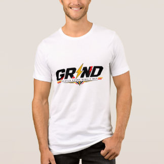 Camiseta Triblenda Logotipo Gráfico de Moler y Ajetrearse Todos los D