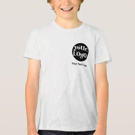 Camiseta Triblenda Logotipo minimalista y negocio del texto