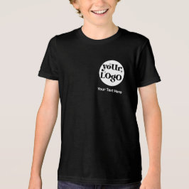 Camiseta Triblenda Logotipo minimalista y negocio del texto