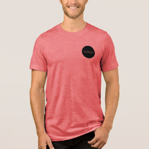 Camiseta Triblenda Logotipo personalizado para pequeñas empresas para