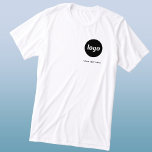 Camiseta Triblenda Logotipo simple y camiseta comercial con texto<br><div class="desc">Logo simple y camiseta de negocios de texto personalizado. Reemplace el logotipo y el texto por el propio personalizar. Vestirlas tú mismo,  dárselas a tus empleados y compañeros de trabajo,  venderlas a clientes y clientes o regalarlas como material promocional para inspirar la lealtad del cliente.</div>