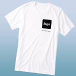 Camiseta Triblenda Logotipo simple y camiseta comercial con texto<br><div class="desc">Logo simple y camiseta de negocios de texto personalizado. Reemplace el logotipo y el texto por el propio personalizar. Vestirlas tú mismo,  dárselas a tus empleados y compañeros de trabajo,  venderlas a clientes y clientes o regalarlas como material promocional para inspirar la lealtad del cliente.</div>