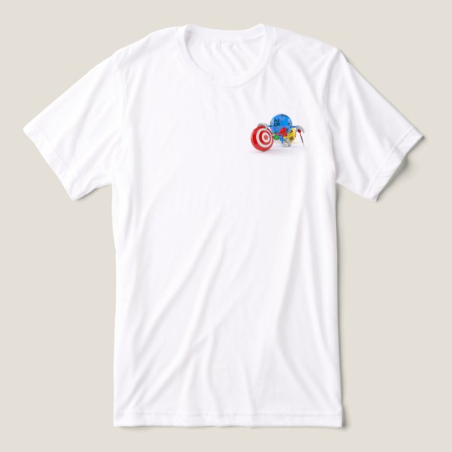 Camiseta Triblenda Logotipo Tink Mens Tee Shirt (Diseño delantero )