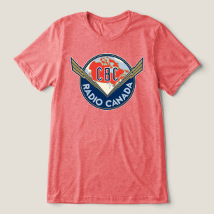 Camiseta Triblenda Logotipo tri-blend de CBC 1940