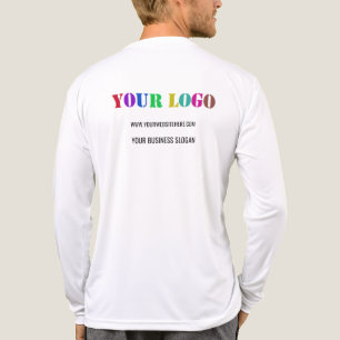 Camiseta Triblenda Logotipo y negocio de texto de la empresa Personal