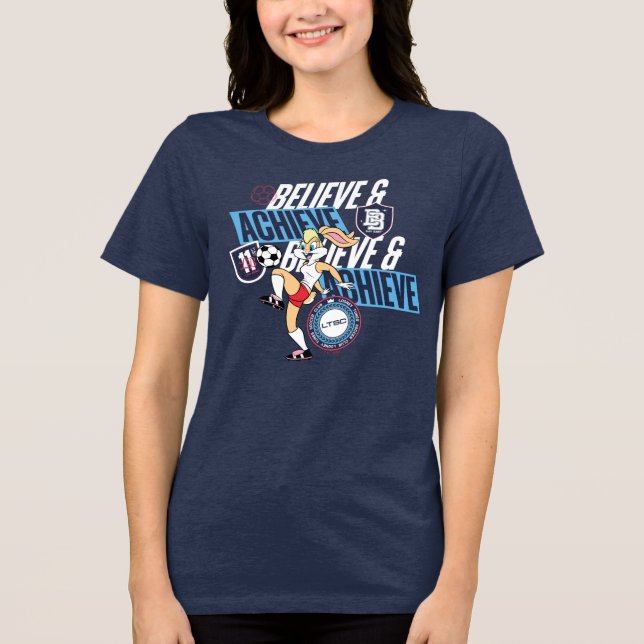 Camiseta Triblenda Lola Bunny LOONEY TUNES™ Soccer Club Graphic (Anverso)