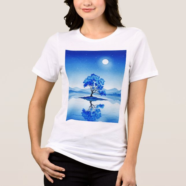 Camiseta Triblenda Lone tree on a small island (Anverso)