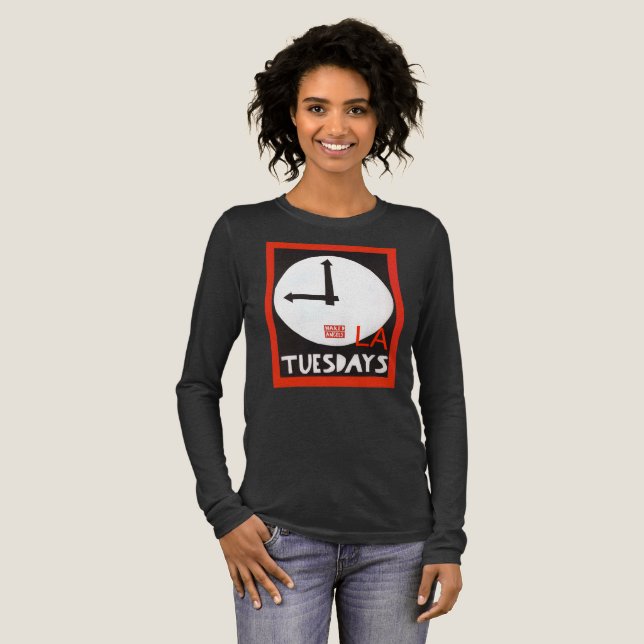 Camiseta Triblenda Long sleeve shirt - Tuesdays LA - Women's (Anverso Completo)