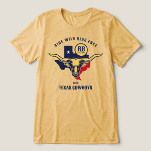 Camiseta Triblenda Longhorn de Texas