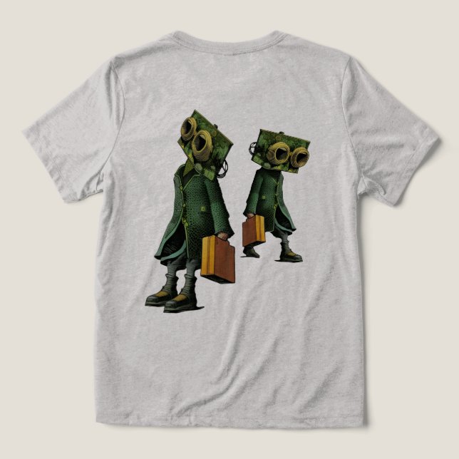 Camiseta Triblenda Looking for better grouns (Diseño Reverso )