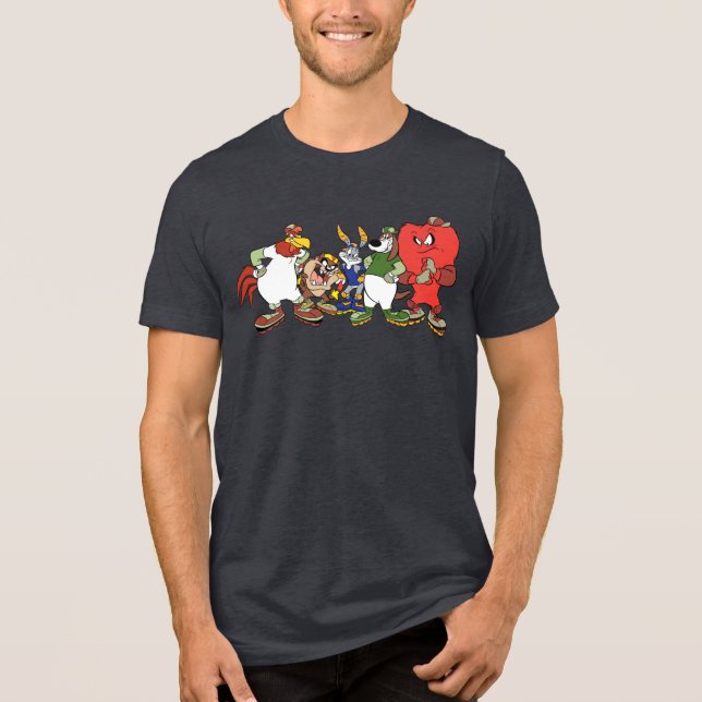 Camiseta Triblenda LOONEY TUNES™ Group Rollerblade Picture (Anverso)