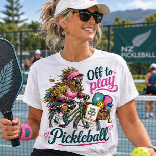 Camiseta Triblenda Loro Kea Divertido Se Va a Jugar Pickleball