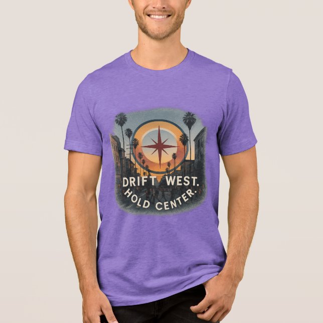 Camiseta Triblenda Los Ángeles combina la calma urbana de Tee UltraSo (Anverso)