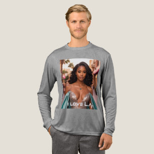 CAMISETA TRIBLENDA LOS ANGELES - ME ENAMORA L.A.